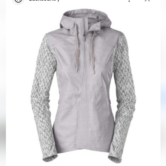 North Face dyvinity gray hooded jacket - Picture 1 of 9